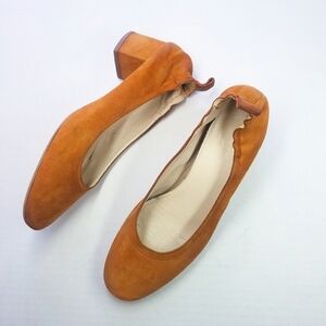 Everlane | The Day Shoe, Suede, Tan size 7‎